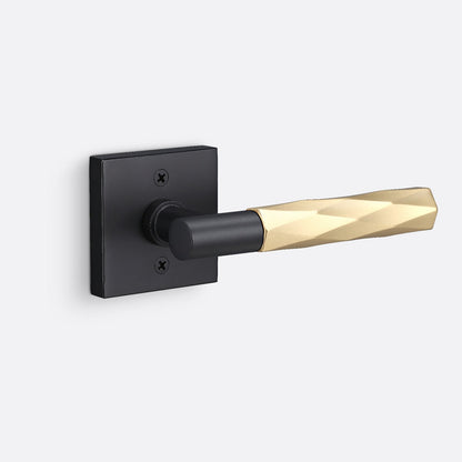 Sure-Loc AP100-SQ-GRIP-VT Vertex Grip Dummy Door Lever with Aspra Square Rosette.