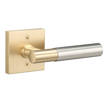 Sure-Loc AP100-SQ-GRIP-SM Smooth Grip Dummy Door Lever with Aspra Square Rosette.