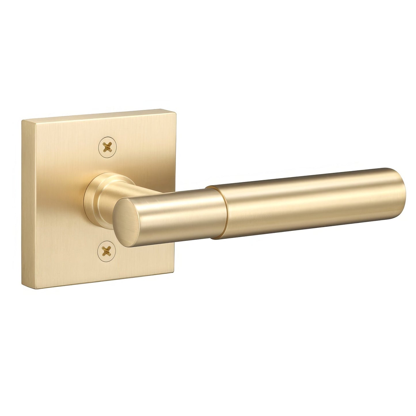 Sure-Loc AP100-SQ-GRIP-SM Smooth Grip Dummy Door Lever with Aspra Square Rosette.