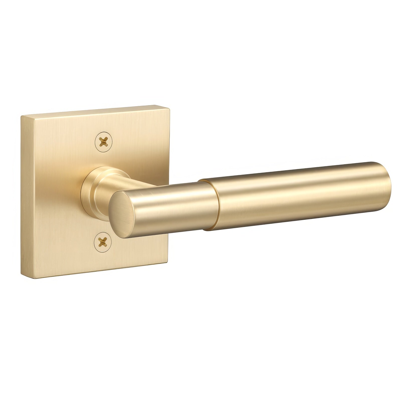 Sure-Loc AP100-SQ-GRIP-SM Smooth Grip Dummy Door Lever with Aspra Square Rosette.