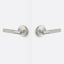 Sure-Loc AP101-RD-GRIP-KN Straight Knurled Grip Passage Door Lever with Aspra Round Rosette.