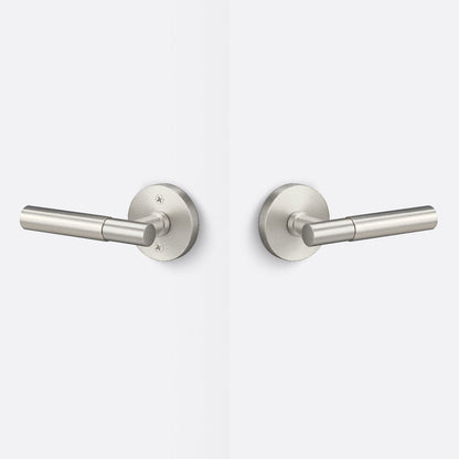 Sure-Loc AP101-RD-GRIP-SM Smooth Grip Passage Door Lever with Aspra Round Rosette.