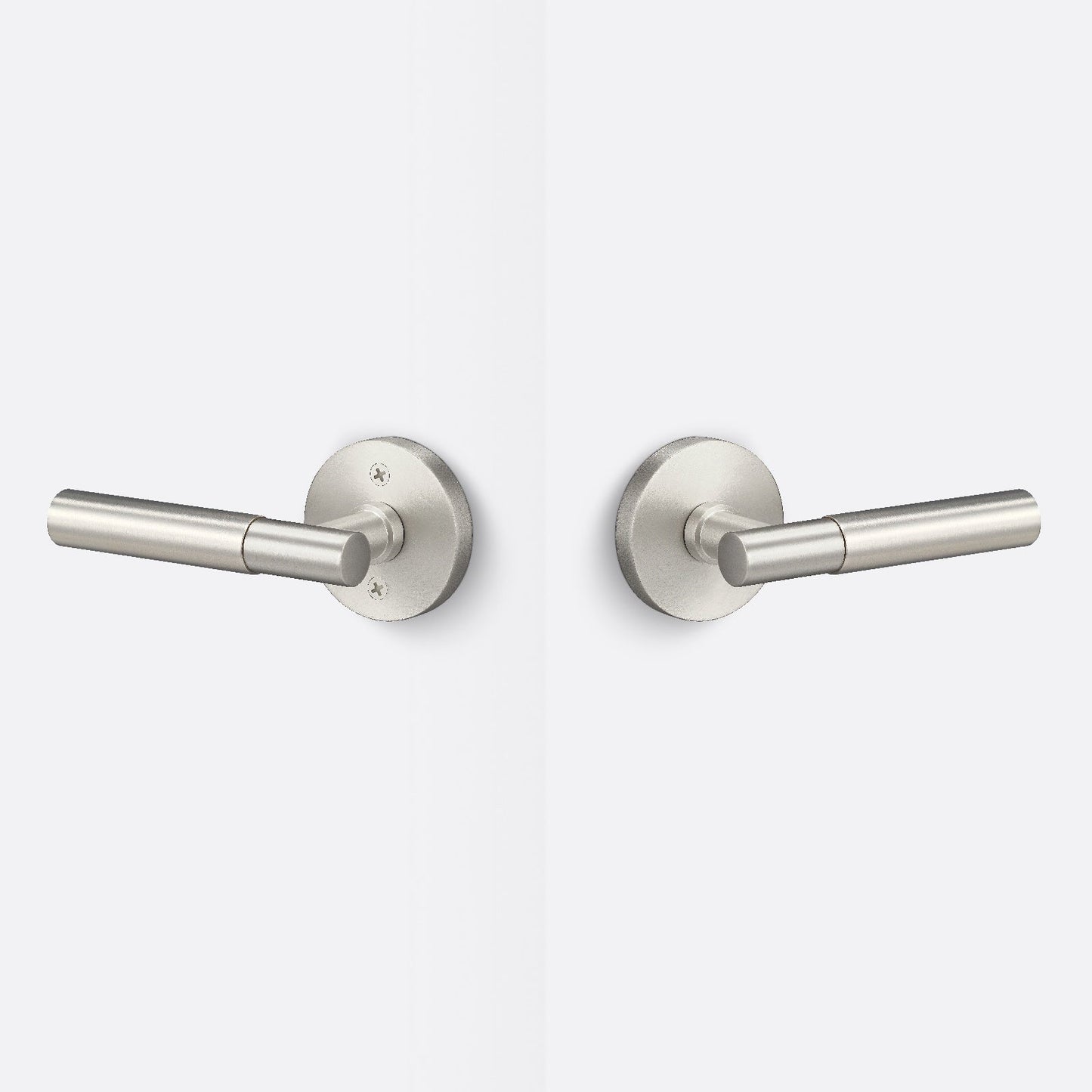Sure-Loc AP101-RD-GRIP-SM Smooth Grip Passage Door Lever with Aspra Round Rosette.