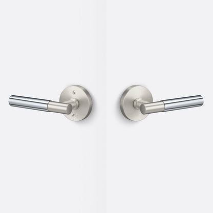 Sure-Loc AP101-RD-GRIP-SM Smooth Grip Passage Door Lever with Aspra Round Rosette.