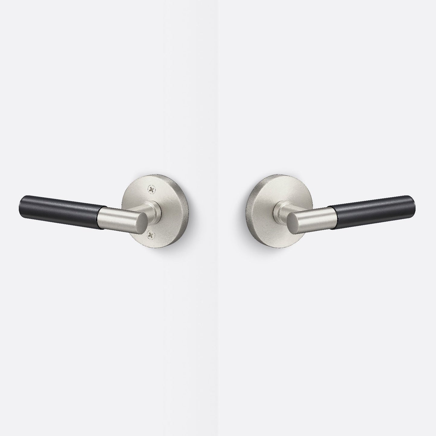 Sure-Loc AP101-RD-GRIP-SM Smooth Grip Passage Door Lever with Aspra Round Rosette.