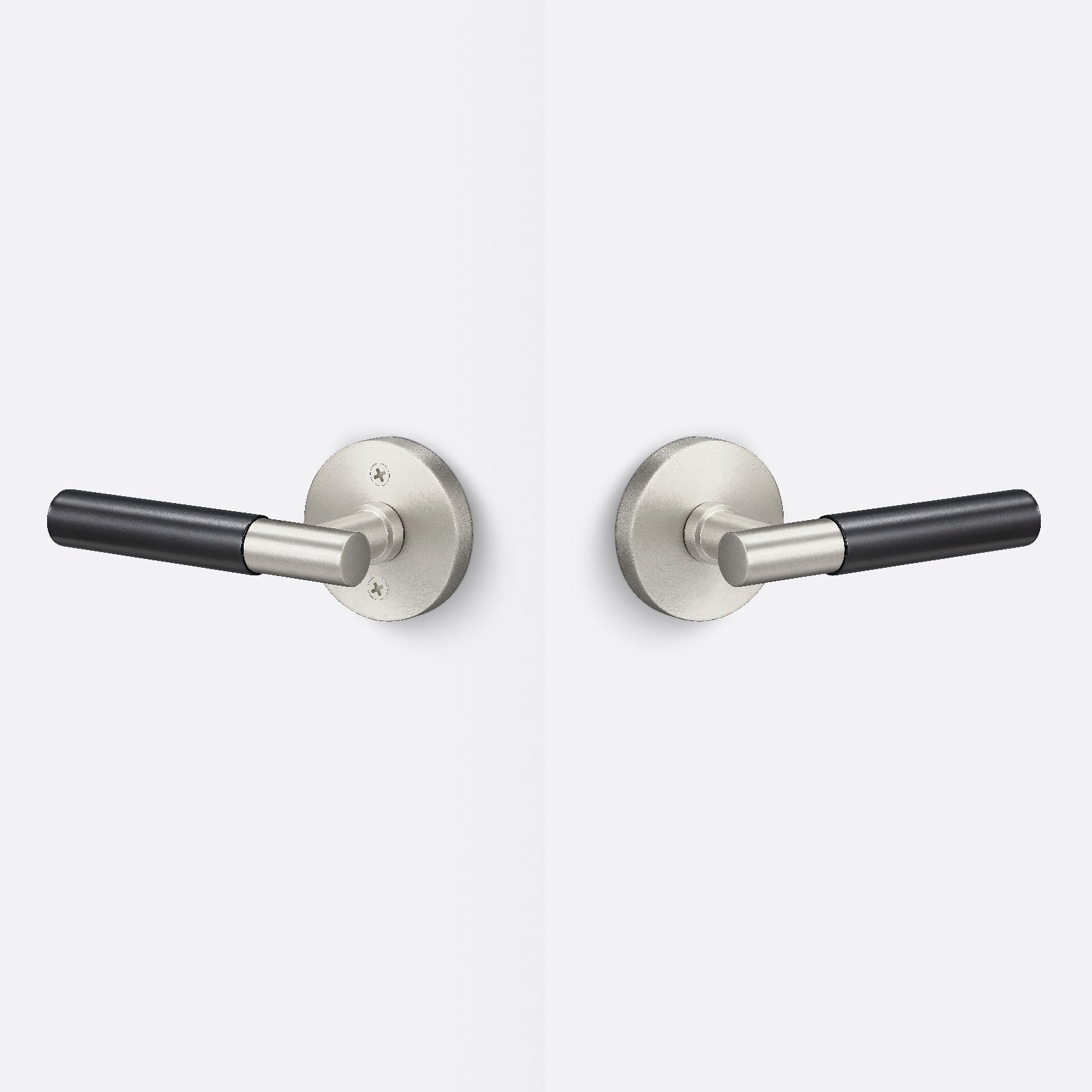 Sure-Loc AP101-RD-GRIP-SM Smooth Grip Passage Door Lever with Aspra Round Rosette.