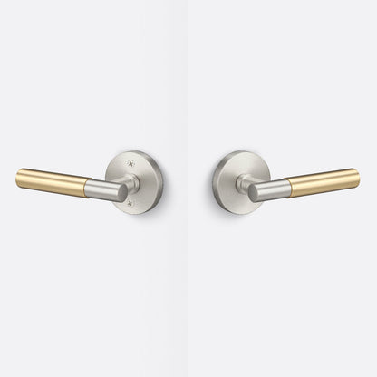 Sure-Loc AP101-RD-GRIP-SM Smooth Grip Passage Door Lever with Aspra Round Rosette.