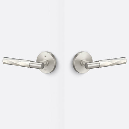 Sure-Loc AP101-RD-GRIP-VT Vertex Grip Passage Door Lever with Aspra Round Rosette.