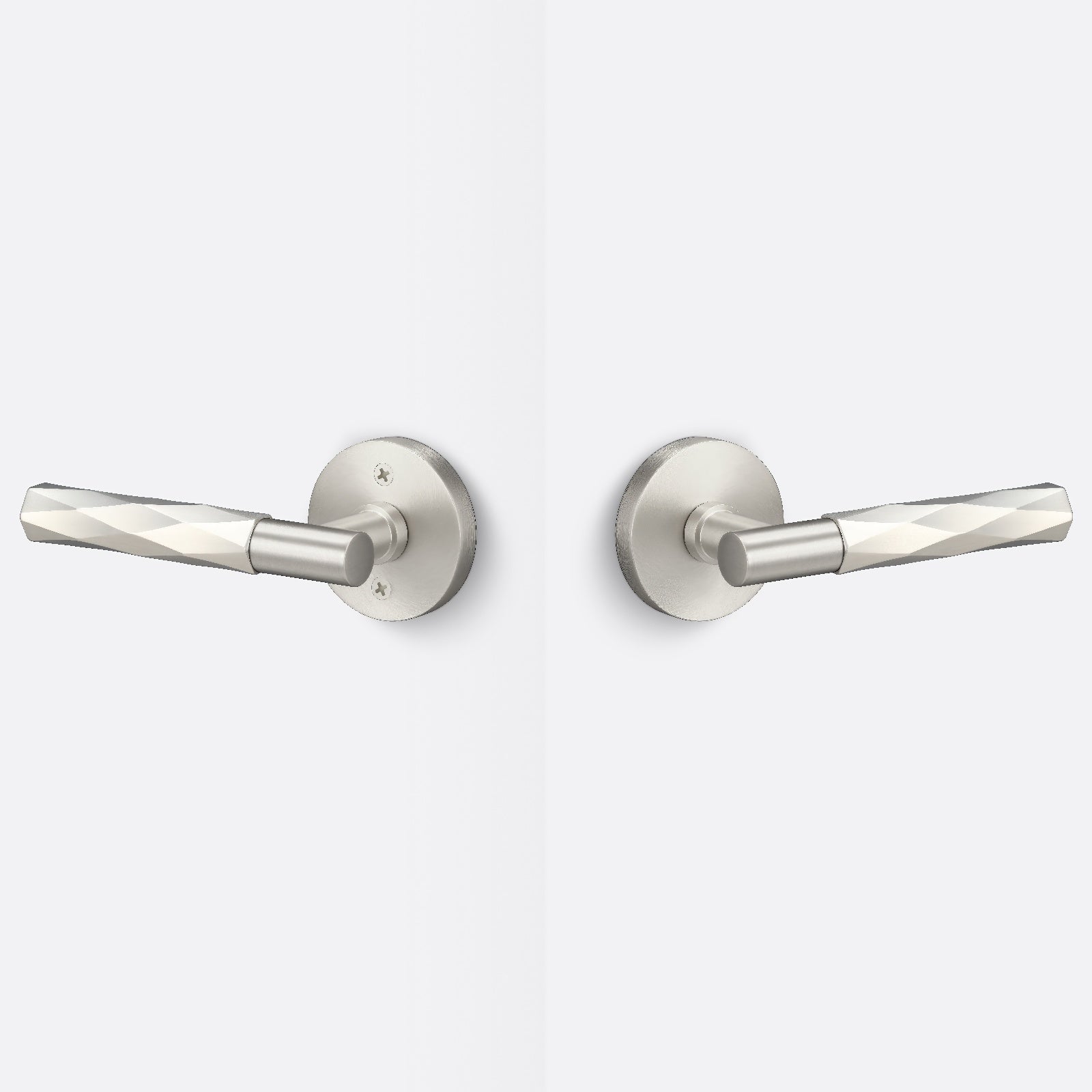 Sure-Loc AP101-RD-GRIP-VT Vertex Grip Passage Door Lever with Aspra Round Rosette