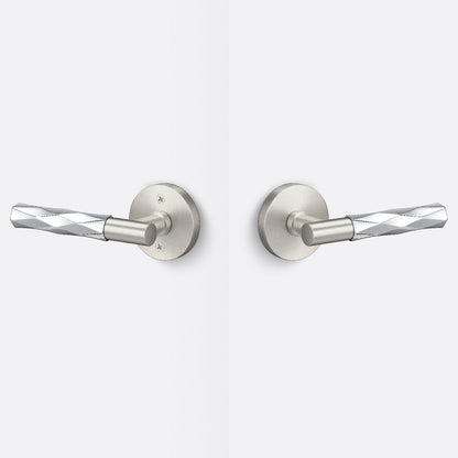 Sure-Loc AP101-RD-GRIP-VT Vertex Grip Passage Door Lever with Aspra Round Rosette