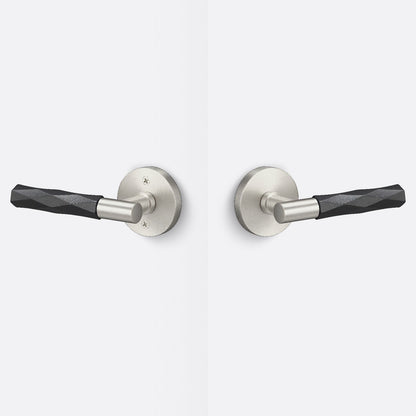 Sure-Loc AP101-RD-GRIP-VT Vertex Grip Passage Door Lever with Aspra Round Rosette.