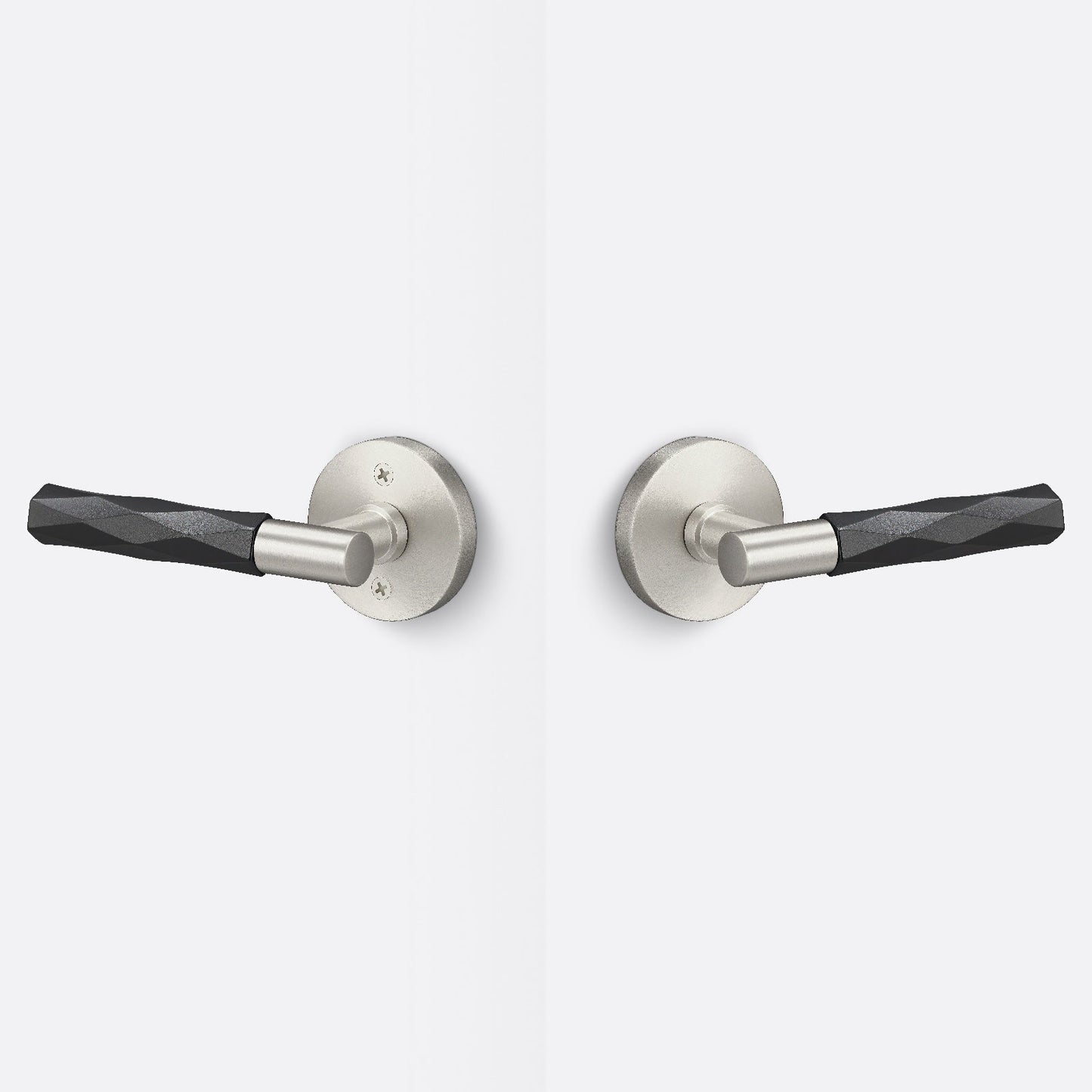 Sure-Loc AP101-RD-GRIP-VT Vertex Grip Passage Door Lever with Aspra Round Rosette