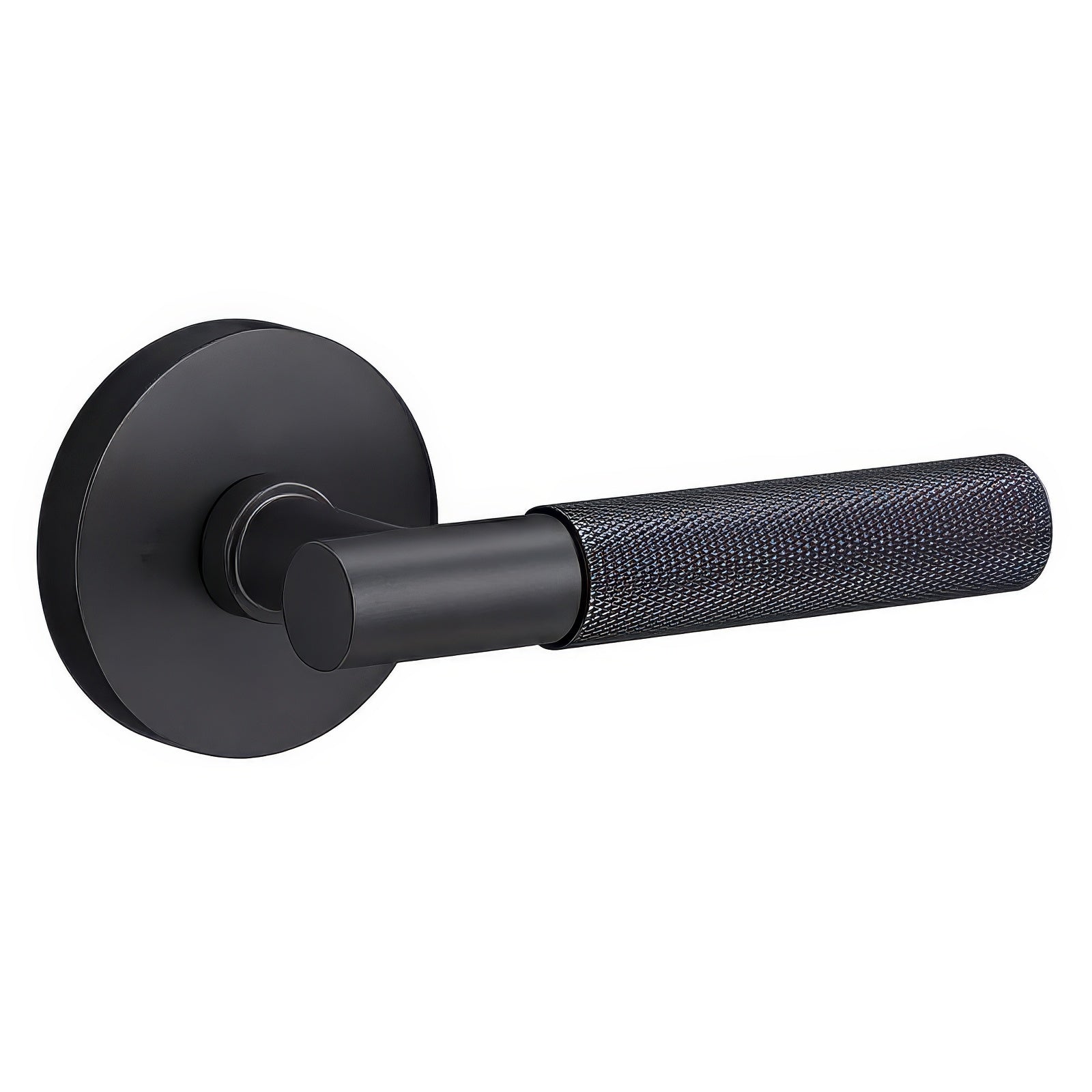 Sure-Loc AP101-RD-GRIP-KN Knurled Grip Passage Door Lever with Aspra Round Rosette.