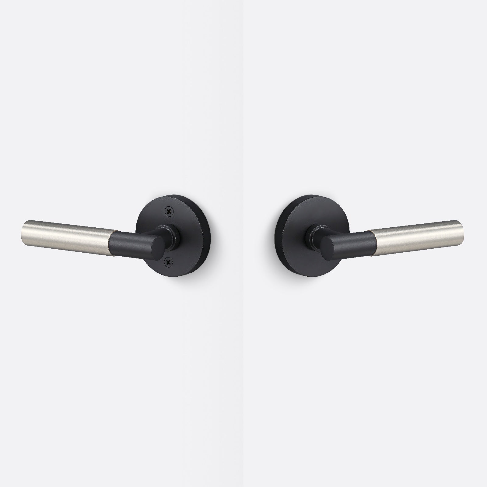 Sure-Loc AP101-RD-GRIP-SM Smooth Grip Passage Door Lever with Aspra Round Rosette.