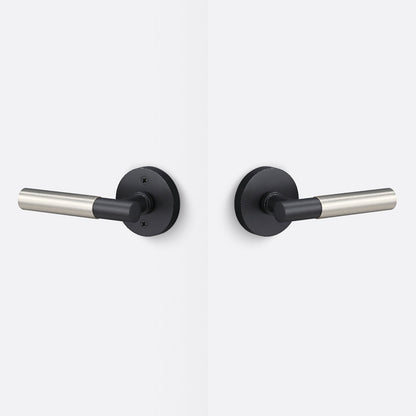 Sure-Loc AP101-RD-GRIP-SM Smooth Grip Passage Door Lever with Aspra Round Rosette.