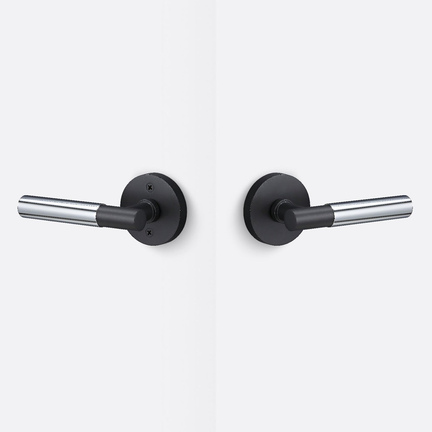 Sure-Loc AP101-RD-GRIP-SM Smooth Grip Passage Door Lever with Aspra Round Rosette.
