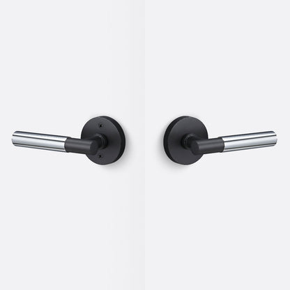 Sure-Loc AP101-RD-GRIP-SM Smooth Grip Passage Door Lever with Aspra Round Rosette.
