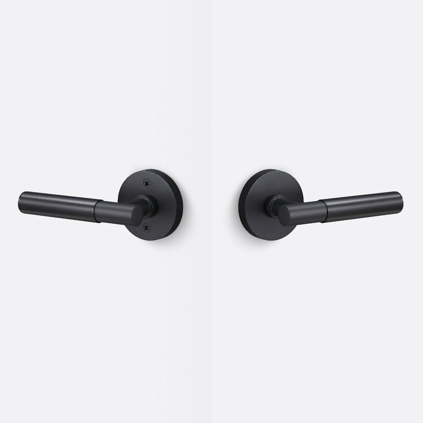 Sure-Loc AP101-RD-GRIP-SM Smooth Grip Passage Door Lever with Aspra Round Rosette.