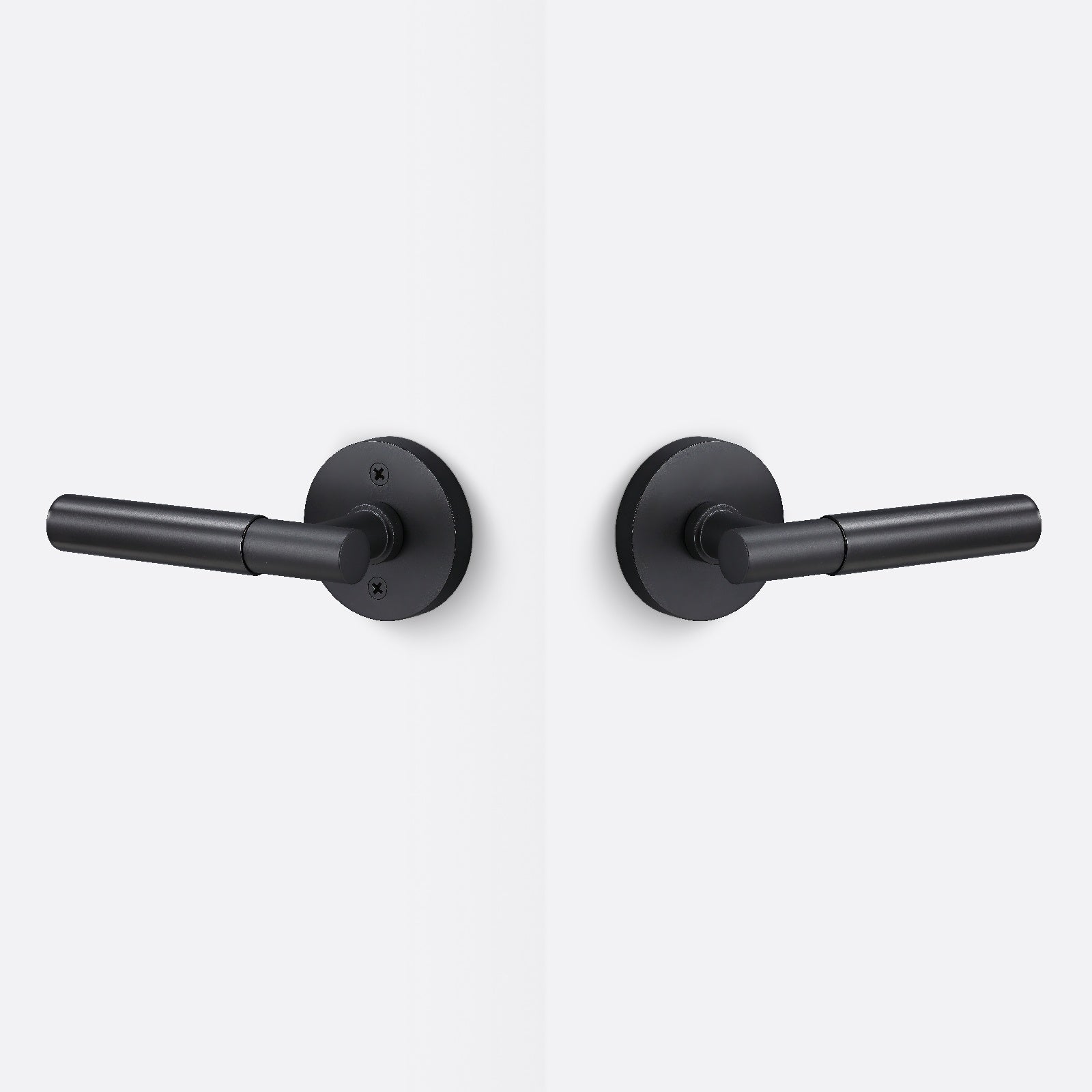 Sure-Loc AP101-RD-GRIP-SM Smooth Grip Passage Door Lever with Aspra Round Rosette.