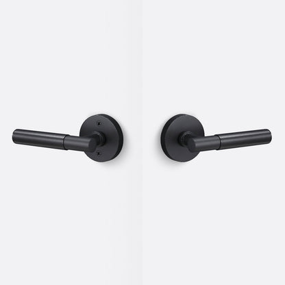 Sure-Loc AP101-RD-GRIP-SM Smooth Grip Passage Door Lever with Aspra Round Rosette.