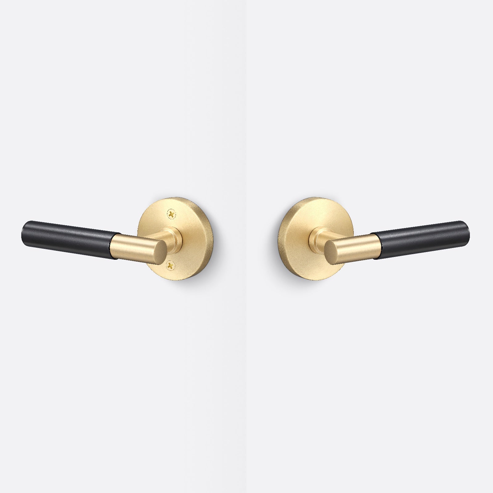 Sure-Loc AP101-RD-GRIP-SM Smooth Grip Passage Door Lever with Aspra Round Rosette.