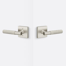 Sure-Loc AP101-SQ-GRIP-KN Knurled Grip Passage Door Lever with Aspra Square Rosette