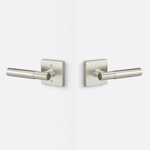Sure-Loc AP101-SQ-GRIP-SM Smooth Grip Passage Door Lever with Aspra Square Rosette