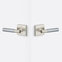 Sure-Loc AP101-SQ-GRIP-SM Smooth Grip Passage Door Lever with Aspra Square Rosette