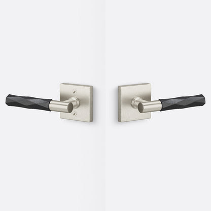 Sure-Loc AP101-SQ-GRIP-VT Smooth Grip Passage Door Lever with Aspra Square Rosette