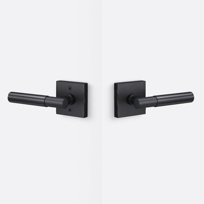 Sure-Loc AP101-SQ-GRIP-SM Smooth Grip Passage Door Lever with Aspra Square Rosette