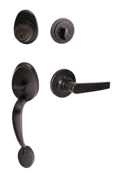 Sure-Loc AT507-CD Alta Handleset with Cedar Handleset Trim