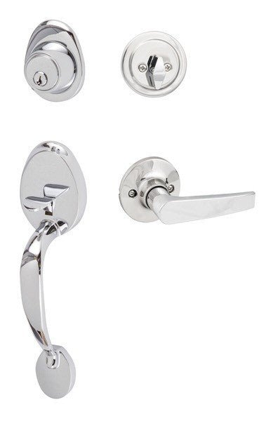 Sure-Loc AT507-CD Alta Handleset with Cedar Handleset Trim