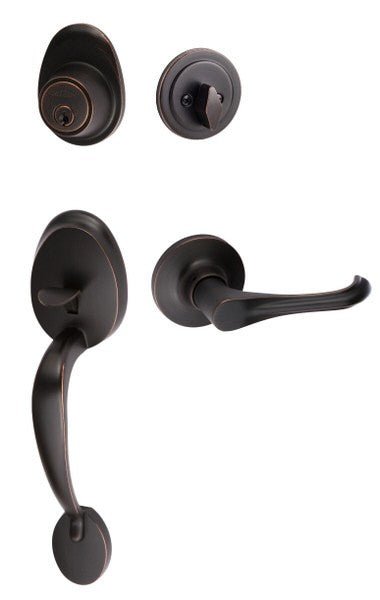 Sure-Loc AT507-HA Alta Handleset with Helena Lever
