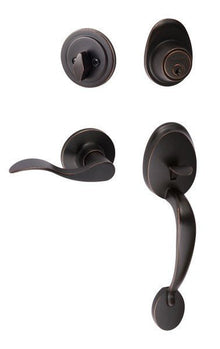Sure-Loc AT507-SB-LH Alta Handleset with Snowbird Left Hand Handleset Trim