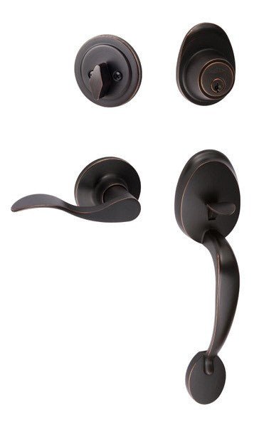 Sure-Loc AT507-SB-LH Alta Handleset with Snowbird Left Hand Handleset Trim