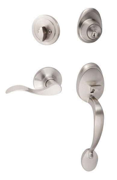 Sure-Loc AT507-SB-LH Alta Handleset with Snowbird Left Hand Handleset Trim
