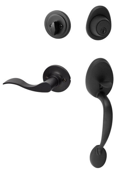 Sure-Loc AT507-SB-LH Alta Handleset with Snowbird Left Hand Handleset Trim