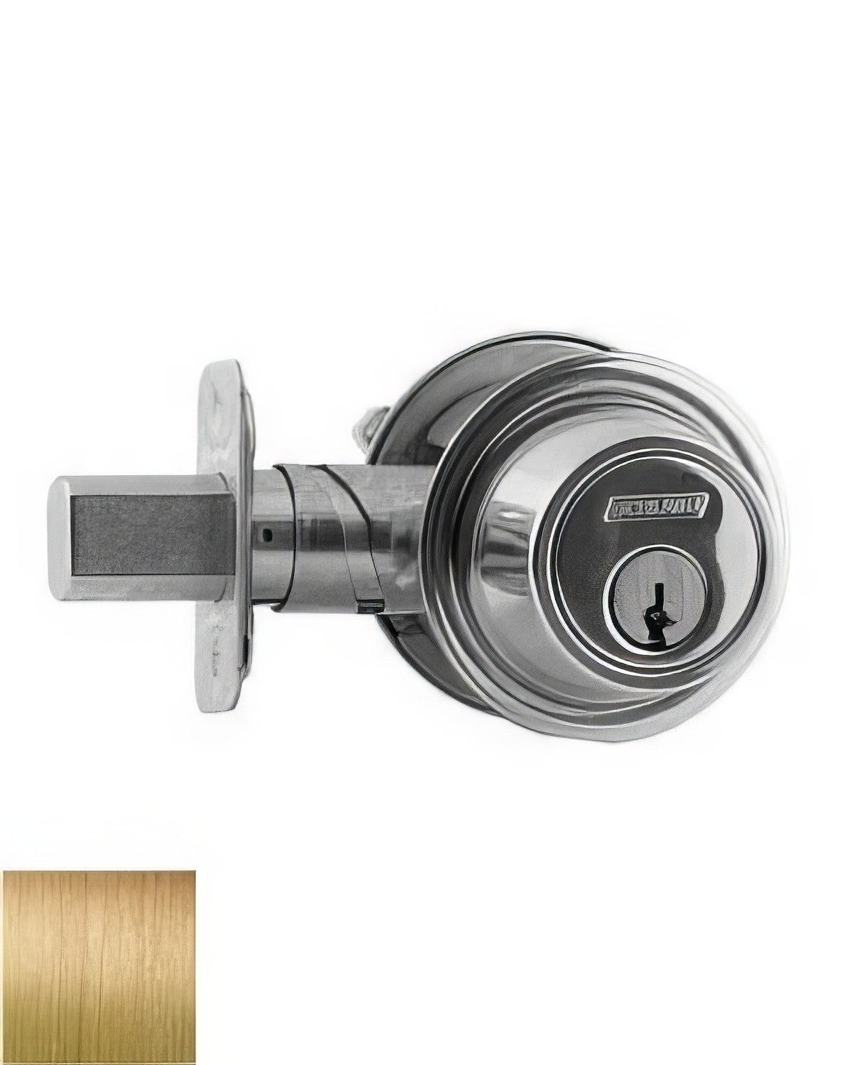 Schlage Commercial B560P Single Cylinder Deadbolt.