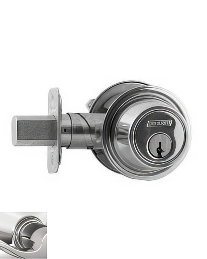 Schlage Commercial B560P Single Cylinder Deadbolt.