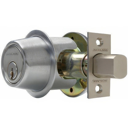 Schlage Commercial B563 B500-Series Single Cylinder Classroom Deadbolt.