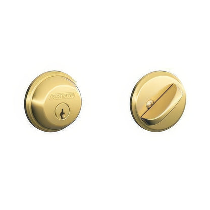 Schlage B60 B Series Single Cylinder Deadbolt.