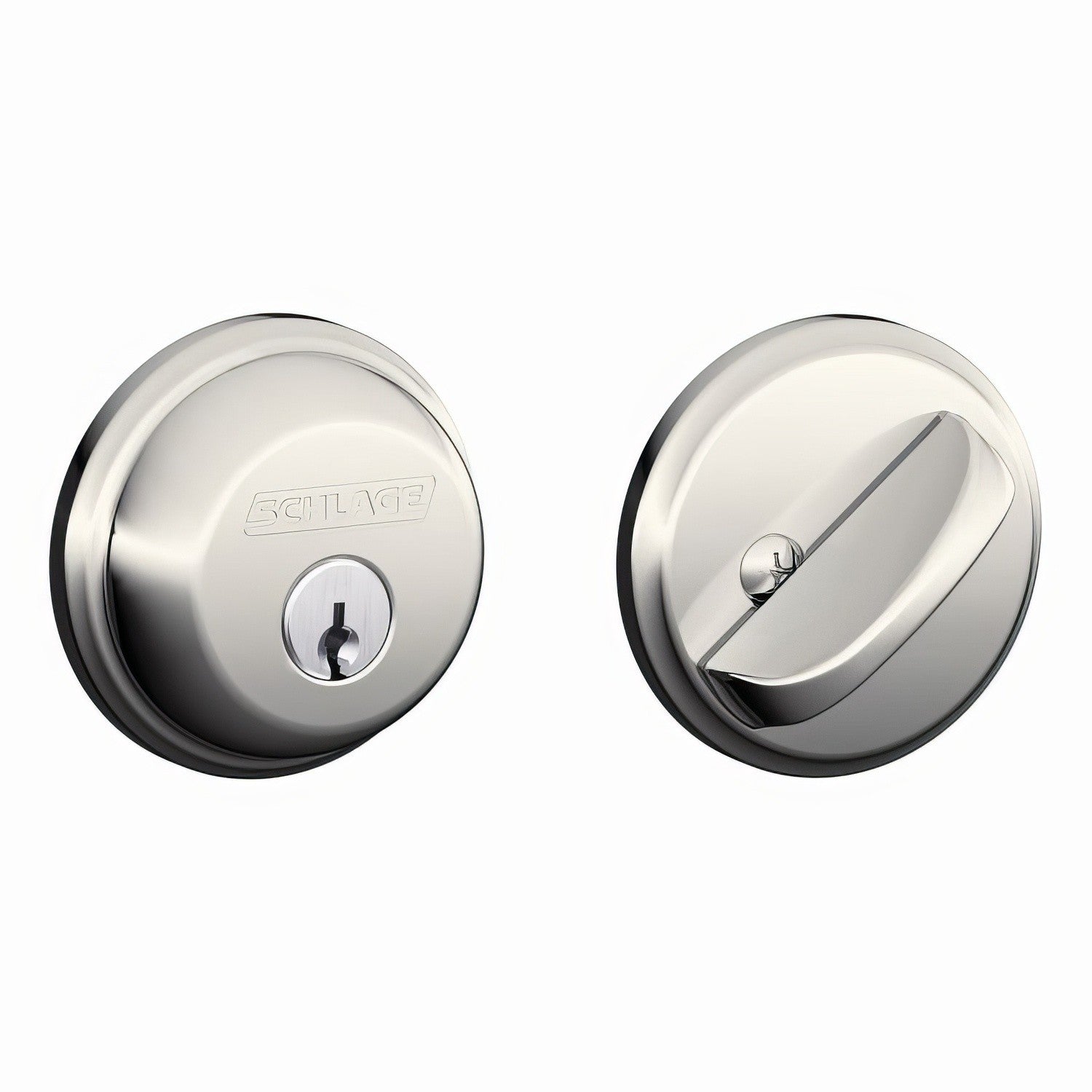 Schlage B60 B Series Single Cylinder Deadbolt.