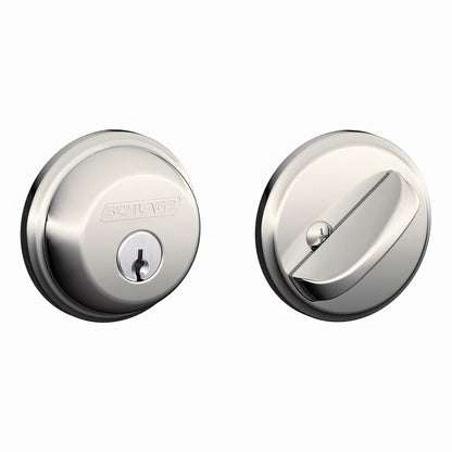 Schlage B60 B Series Single Cylinder Deadbolt.