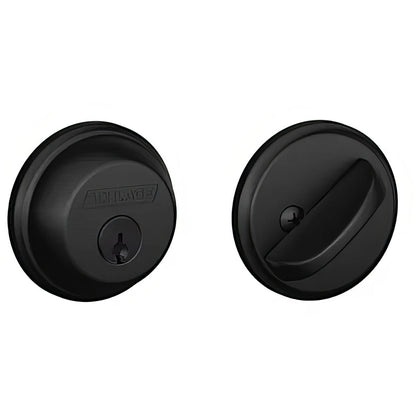 Schlage B60 B Series Single Cylinder Deadbolt.