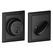 Schlage B60ADD Single Cylinder Deadbolt with Addison Rose.