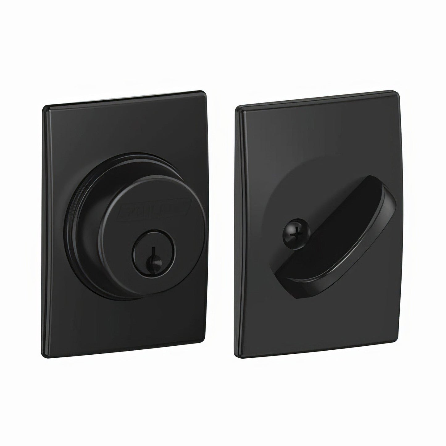 Schlage B60CEN Single Cylinder Deadbolt with Century Rose.