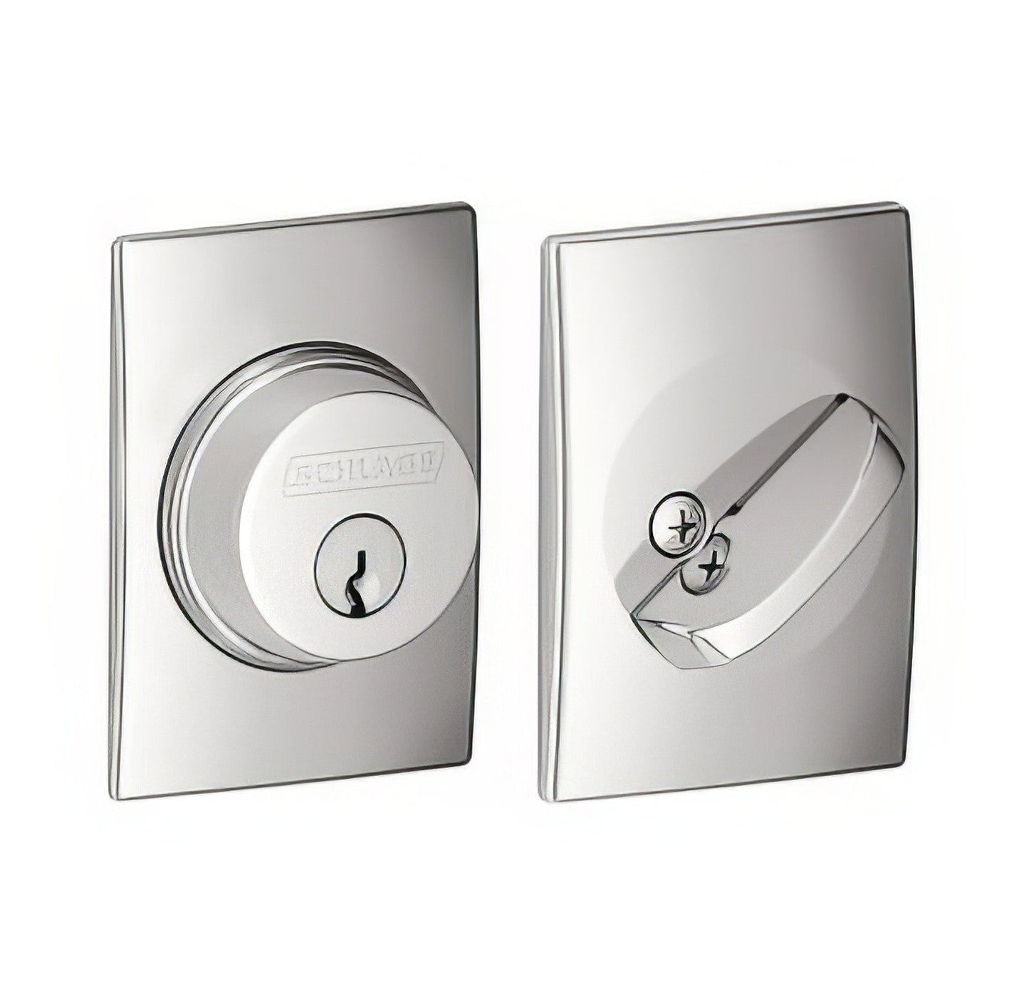 Schlage B60CEN Single Cylinder Deadbolt with Century Rose.