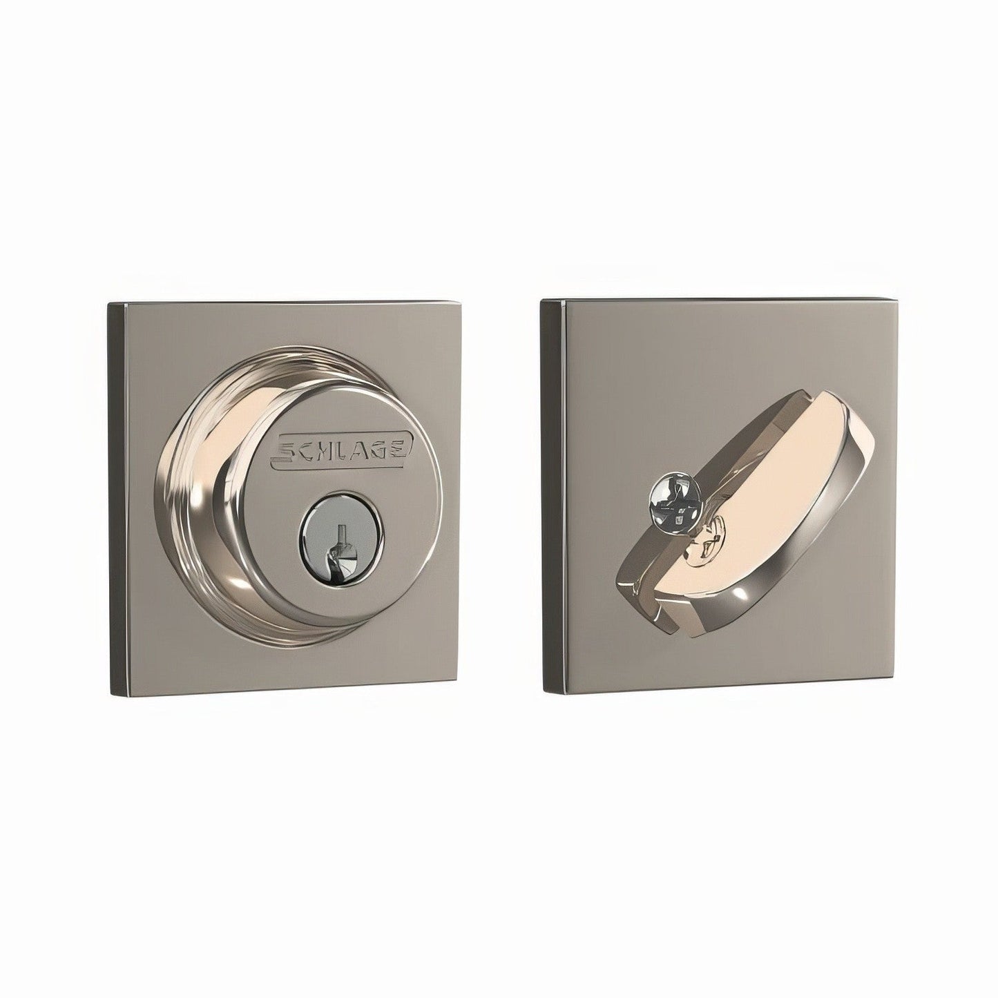 Schlage B60N-COL Single Cylinder Deadbolt.