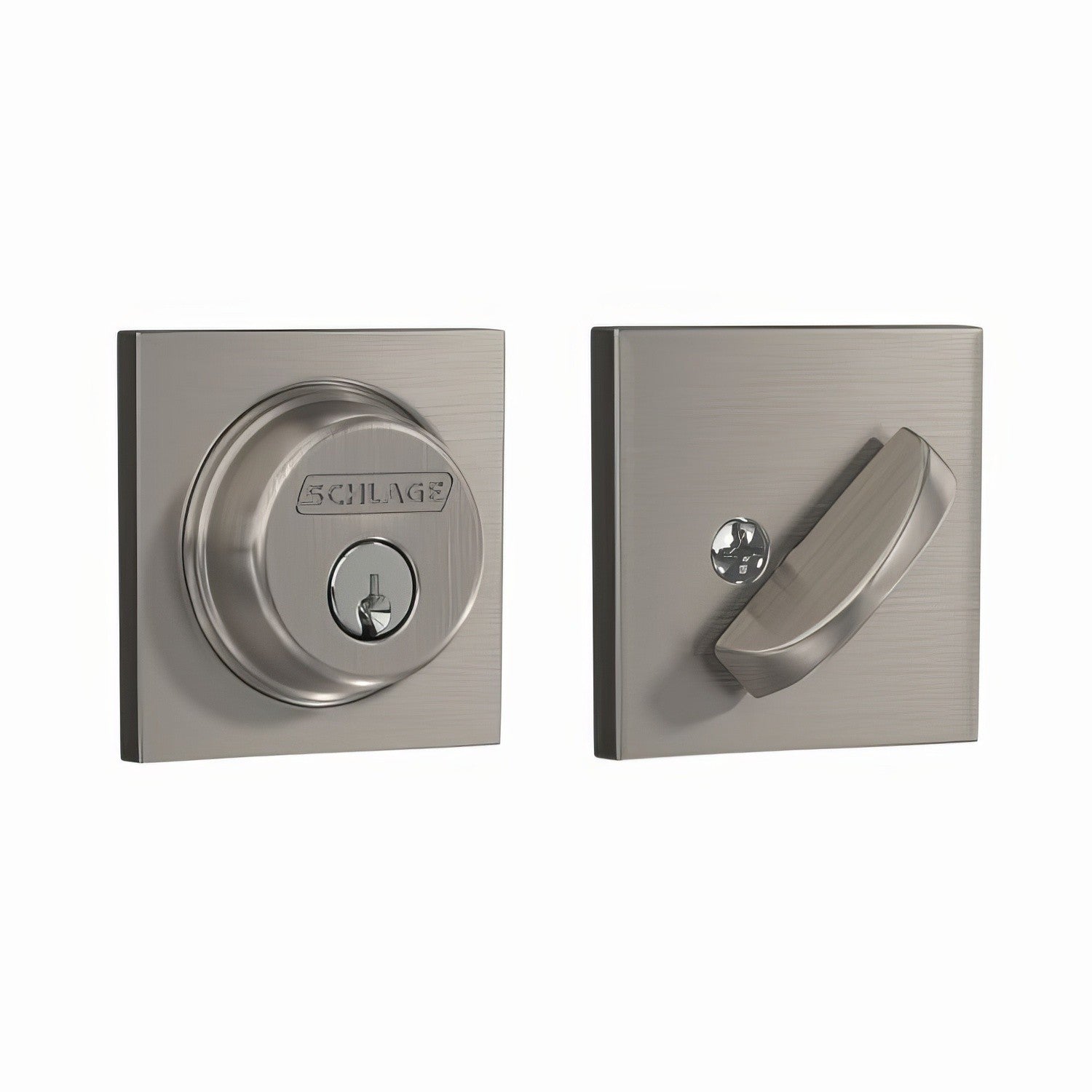Schlage B60N-COL Single Cylinder Deadbolt.