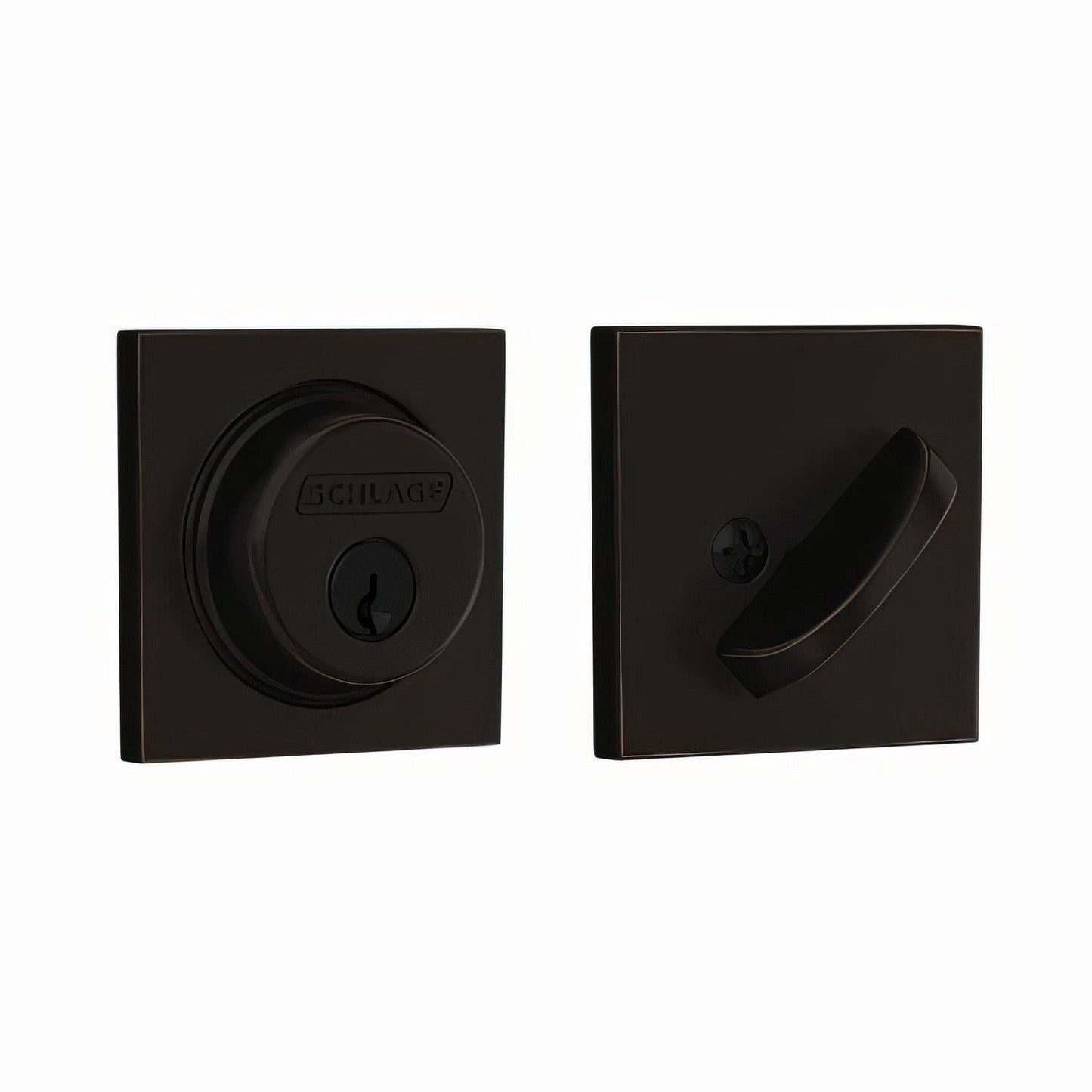 Schlage B60N-COL Single Cylinder Deadbolt.